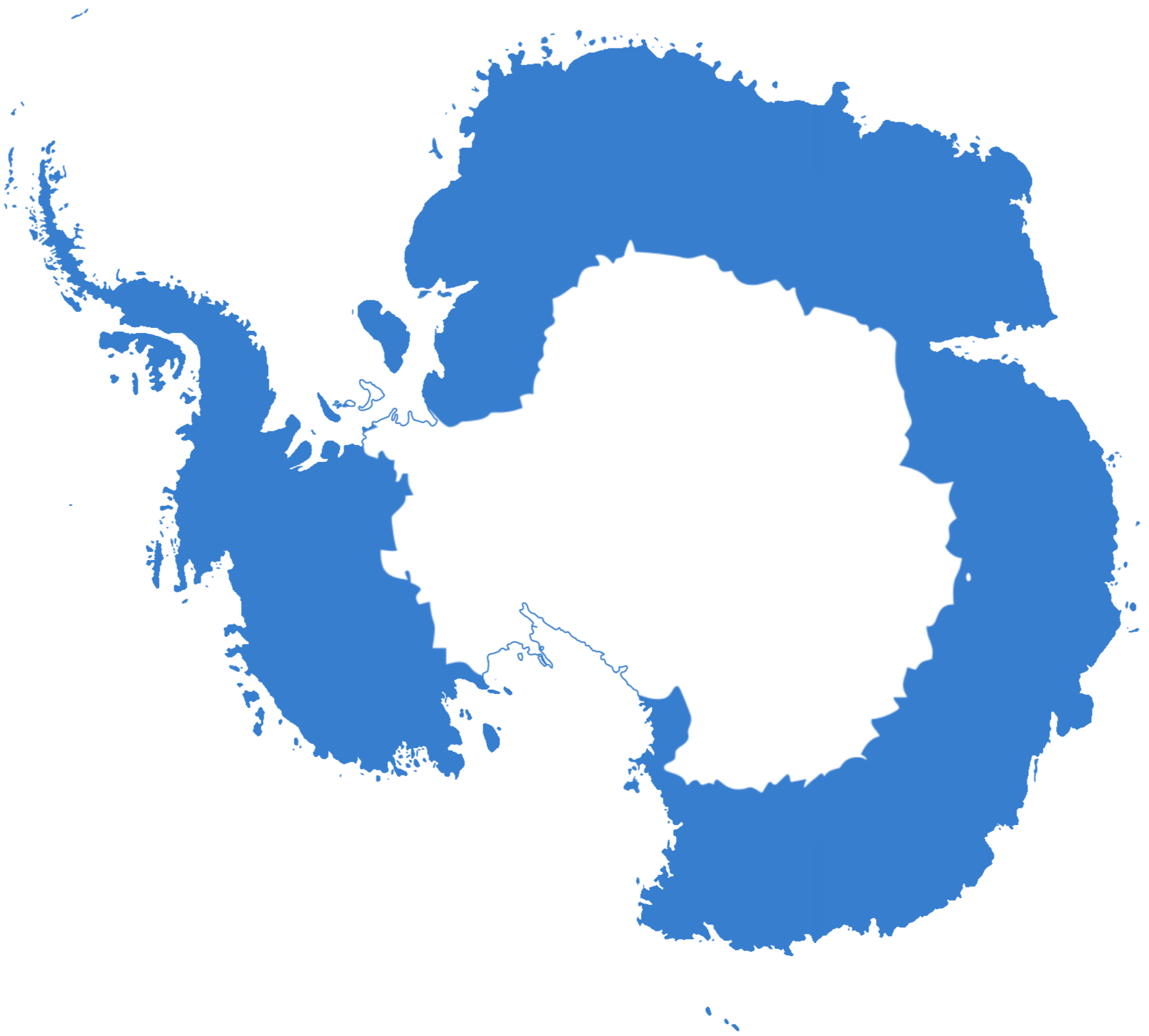 Antarctica Flag PNG File