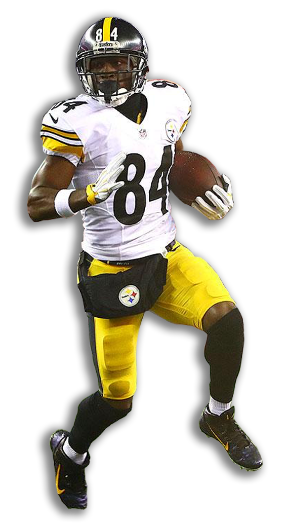 Antonio Brown PNG Isolated HD