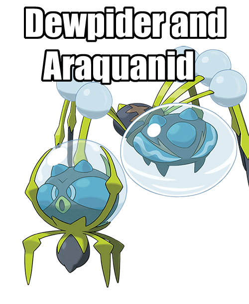 Araquanid Pokemon PNG File