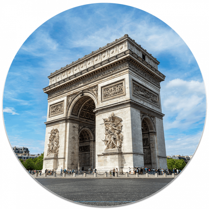 Arc De Triomphe PNG Isolated HD