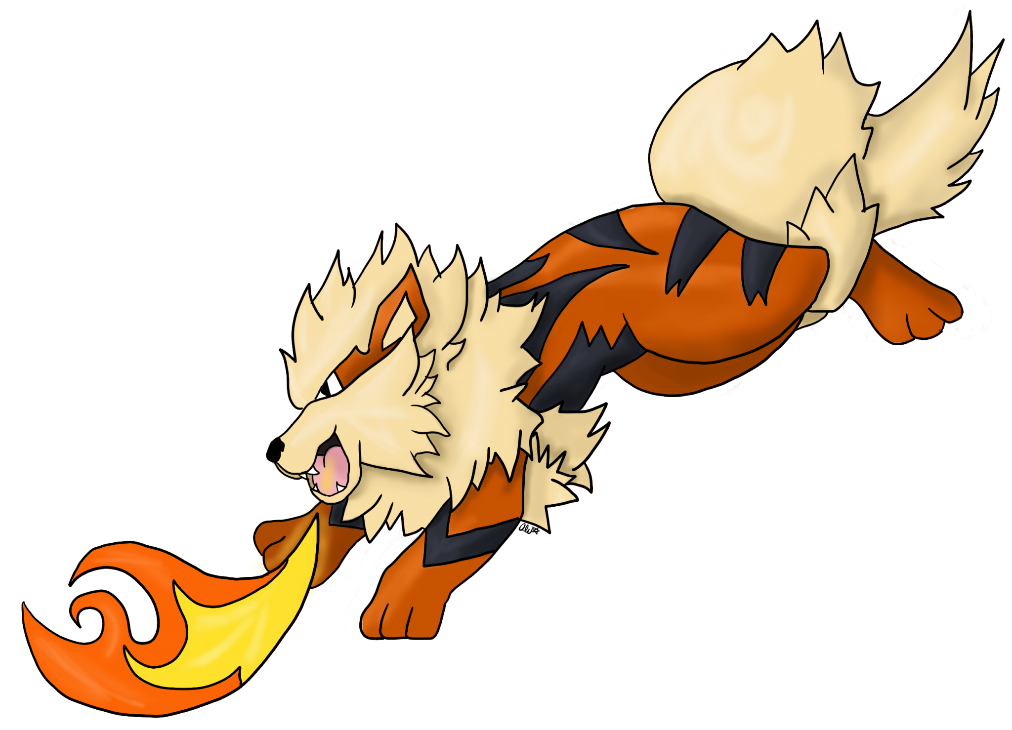 Arcanine Pokemon PNG Free Download