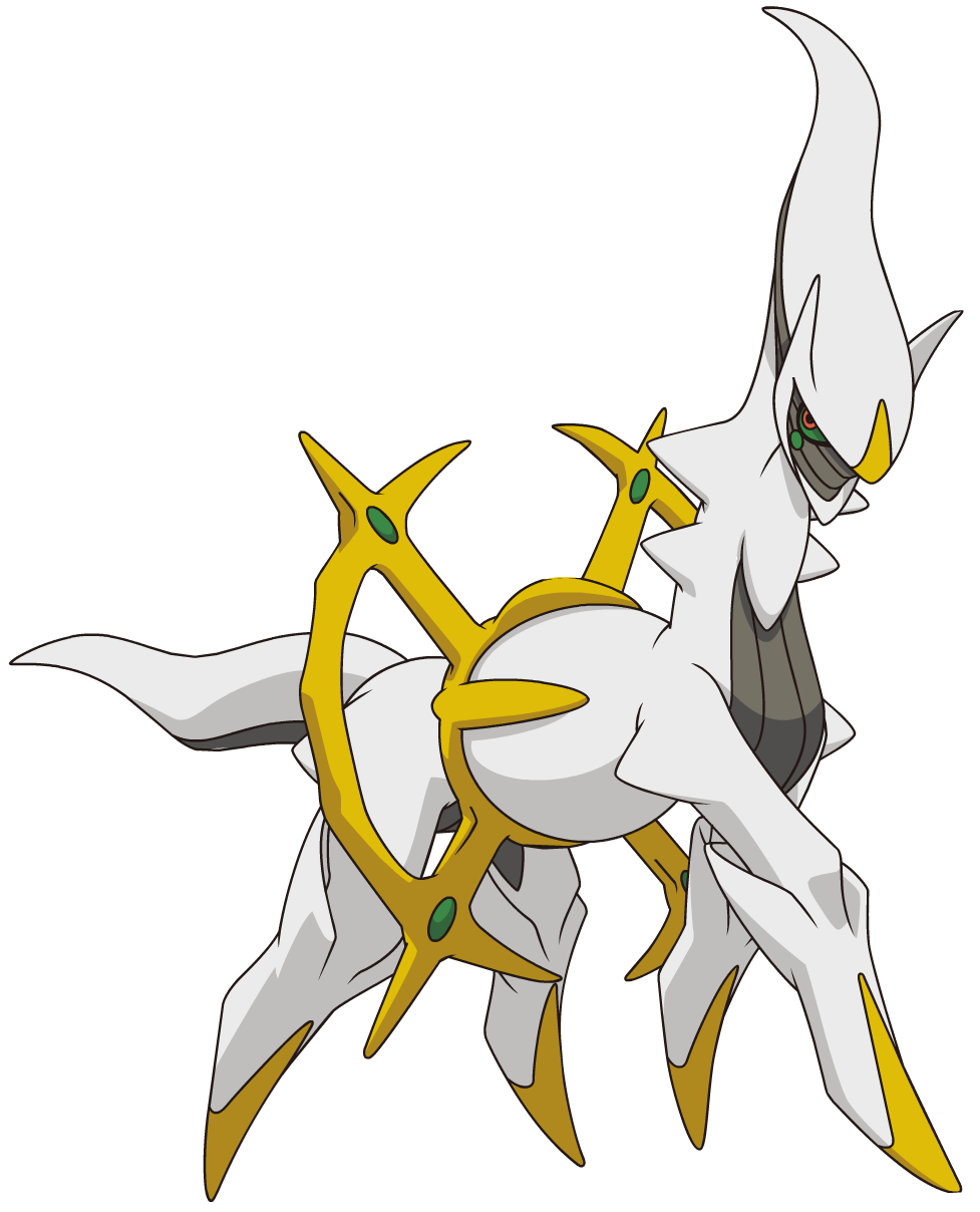 Arceus Pokemon PNG Isolated File