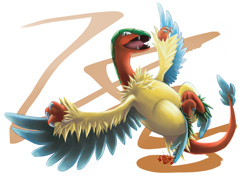 Archeops Pokemon PNG Isolated Clipart