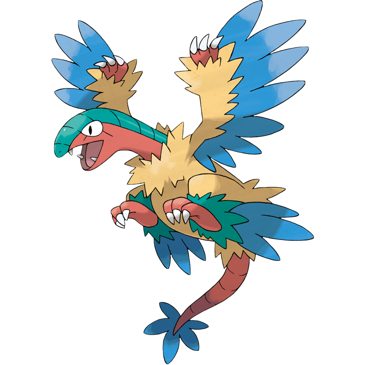 Archeops Pokemon PNG Isolated Transparent