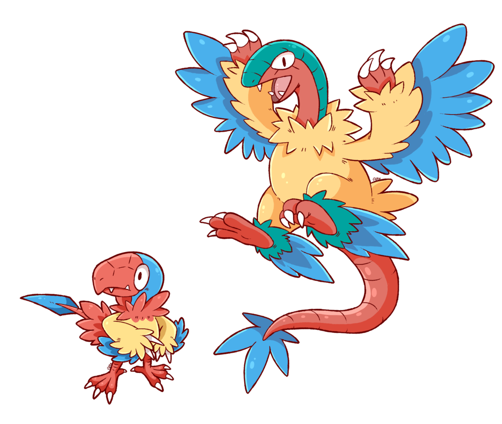 Archeops Pokemon PNG Picture