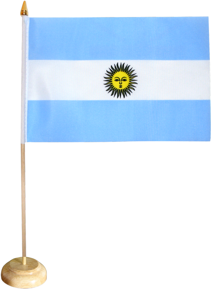 Argentina Flag PNG Isolated File
