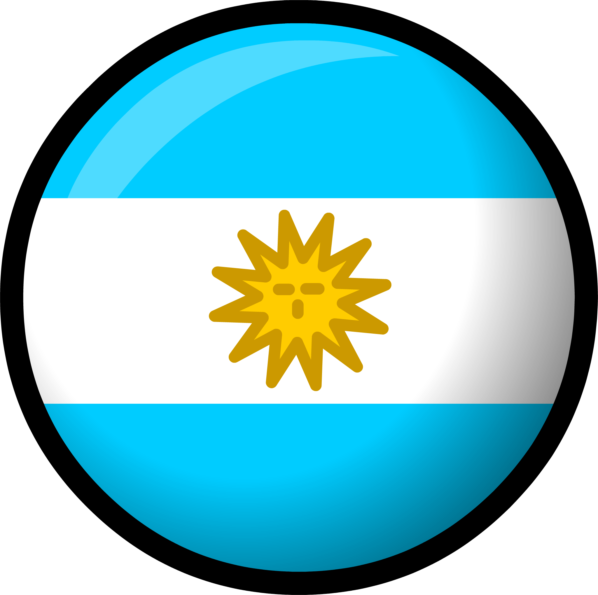 Argentina Flag PNG Pic