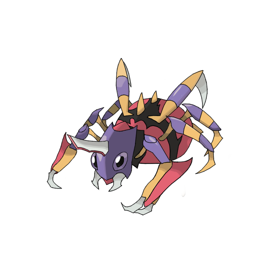 Ariados Pokemon PNG HD Isolated