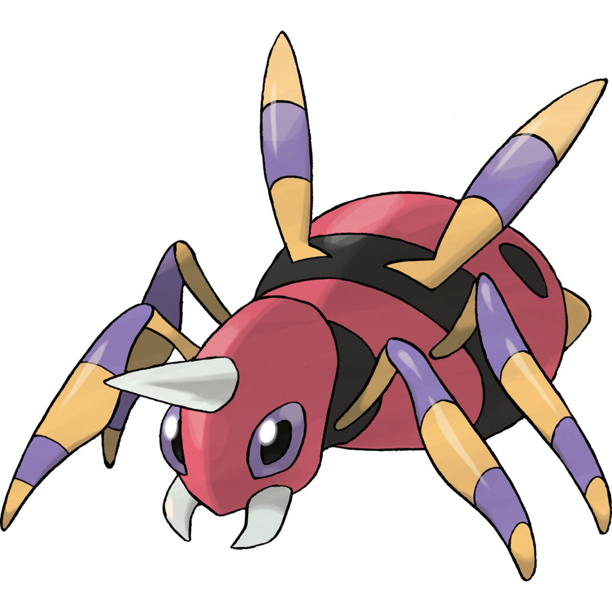 Ariados Pokemon PNG Isolated Clipart