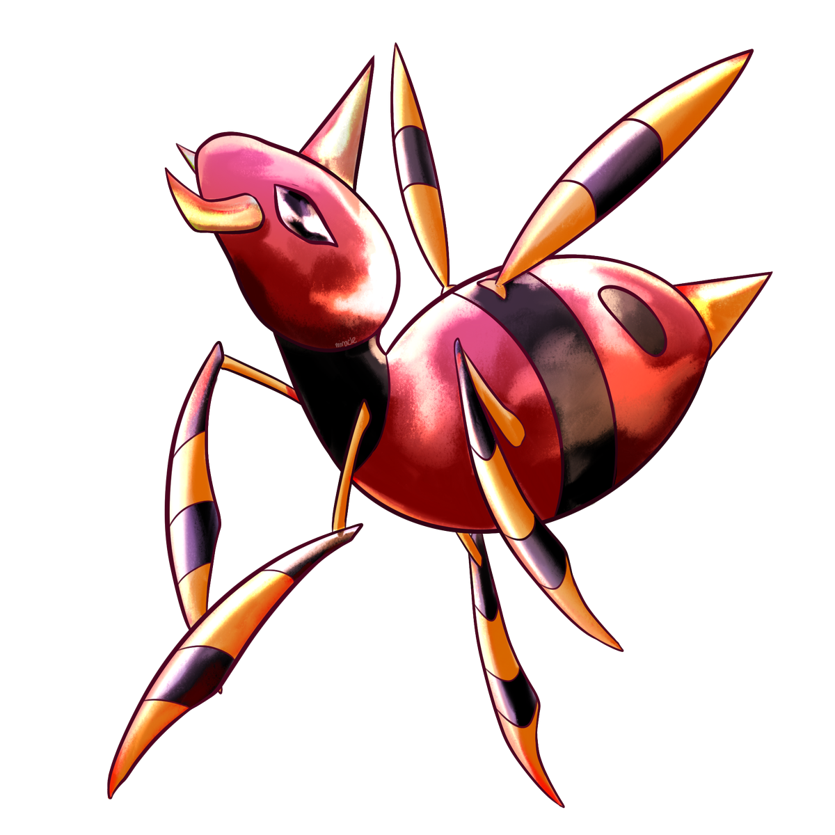 Ariados Pokemon PNG Isolated HD