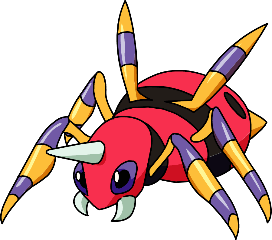 Ariados Pokemon PNG Isolated Pic