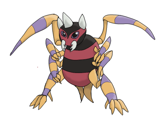 Ariados Pokemon PNG Isolated Picture