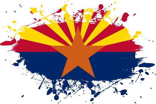 Arizona Flag PNG Image | PNG Mart