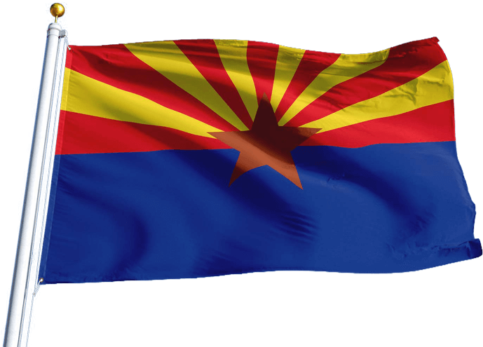 Arizona Flag PNG Isolated File
