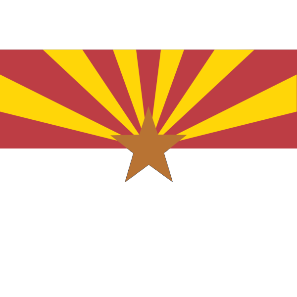 Arizona Flag PNG Picture
