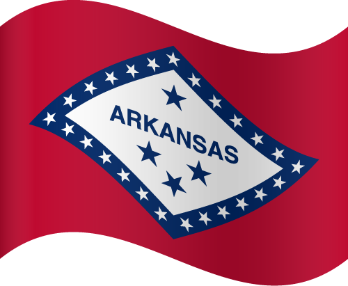 Arkansas Flag PNG HD
