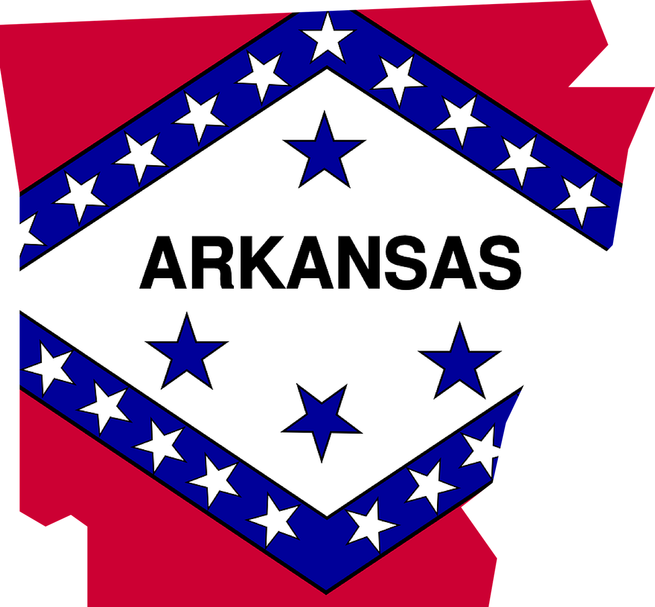 Arkansas Flag PNG Photo