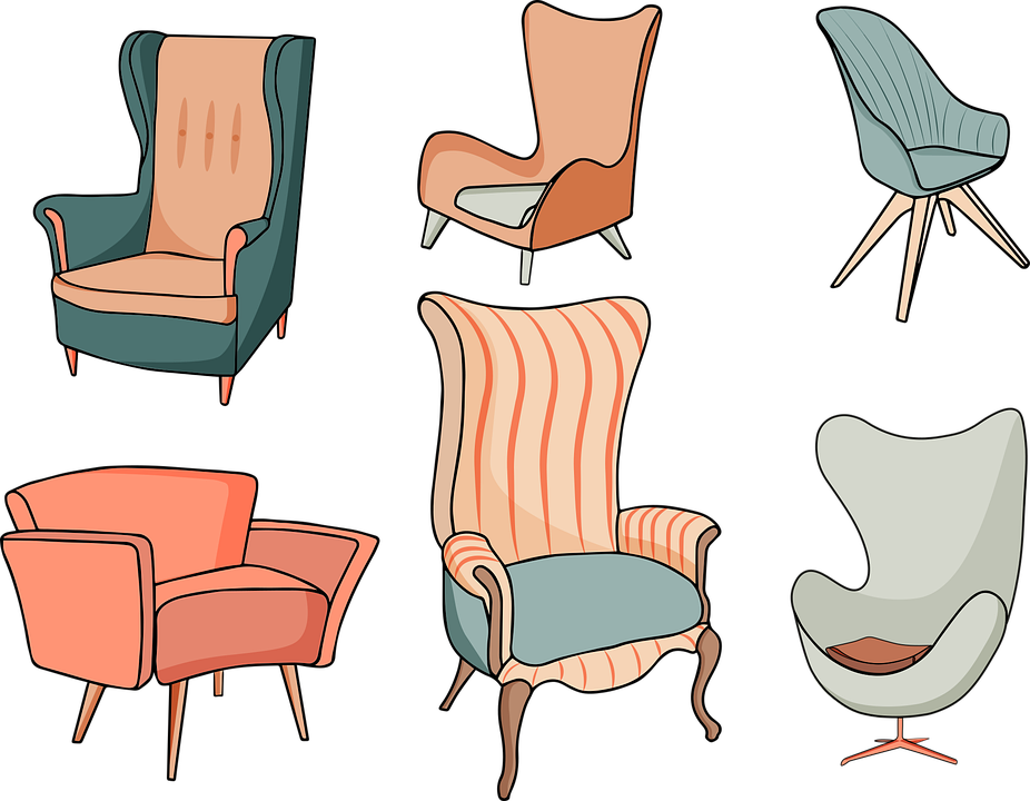 Armchairs PNG HD