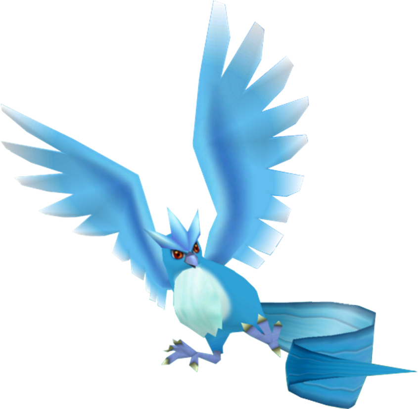 Articuno Pokemon PNG Background Image