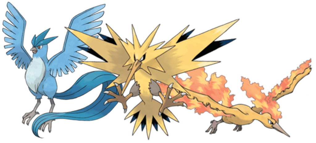 Articuno Pokemon PNG Isolated Clipart
