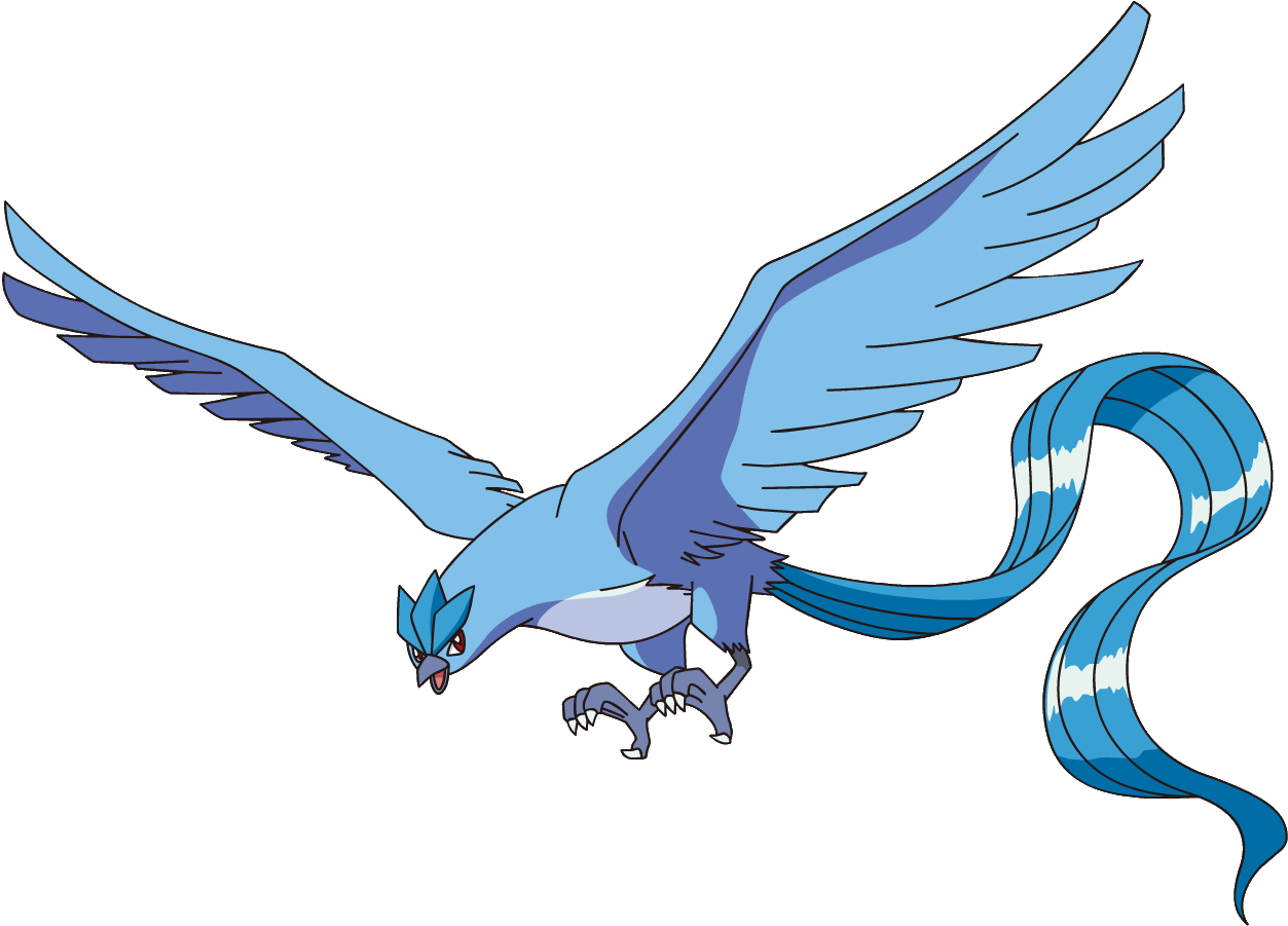 Articuno Pokemon PNG Isolated HD