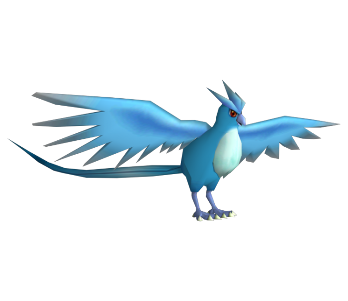 Articuno Pokemon PNG Isolated Image