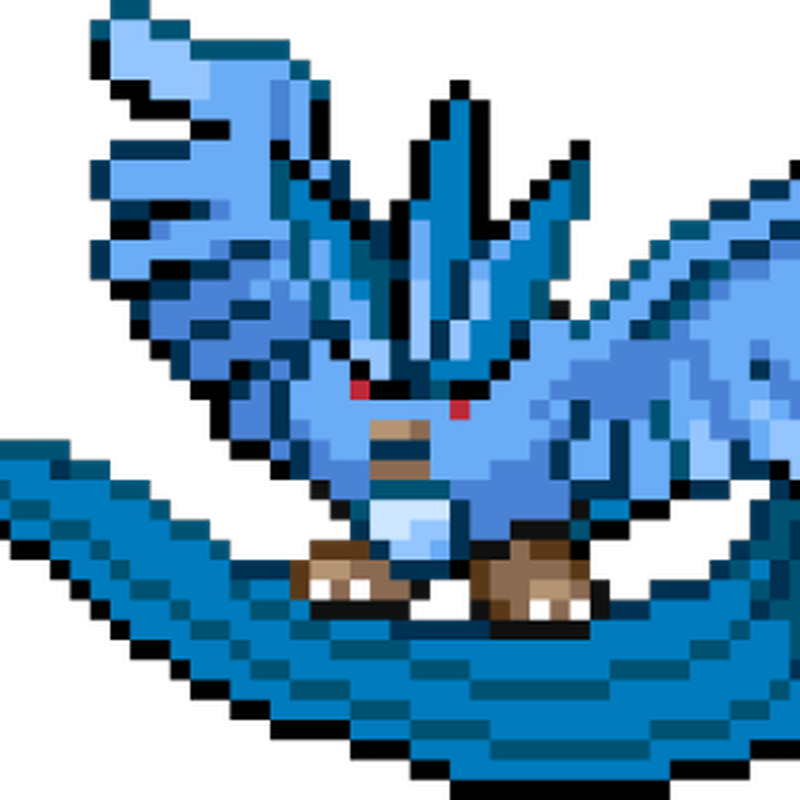 Articuno Pokemon PNG Isolated Photo