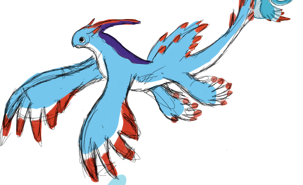 Articuno Pokemon PNG Isolated Pic