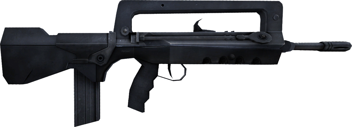 Assault Rifle PNG Isolated HD