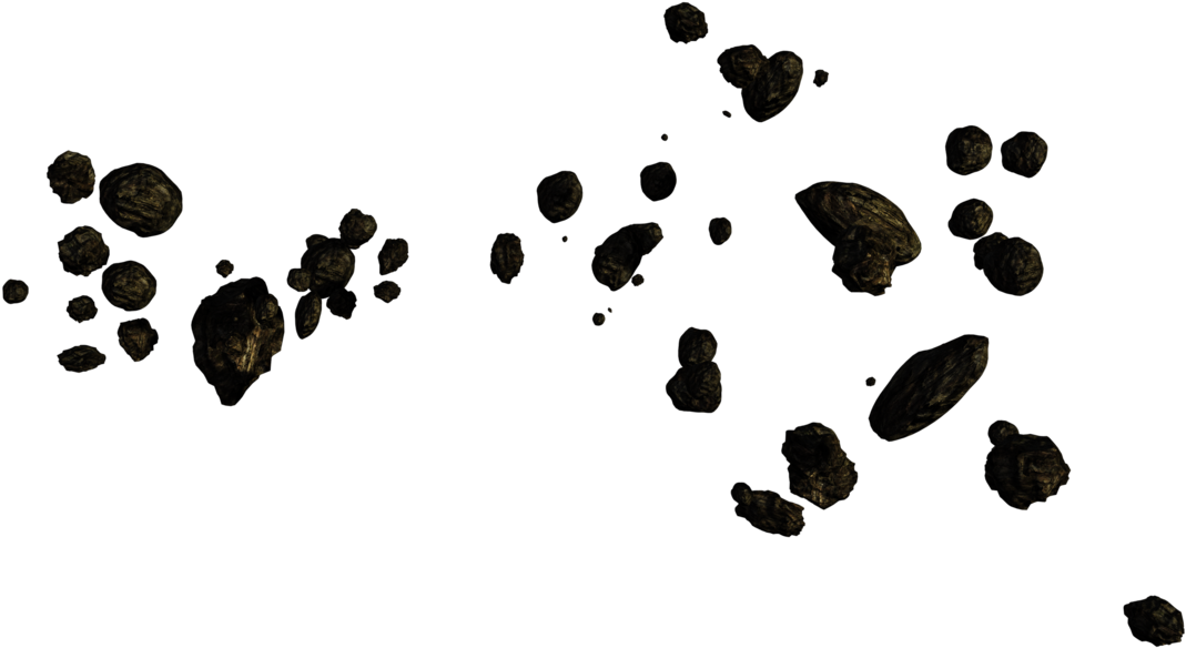 Asteroid PNG Isolated Image