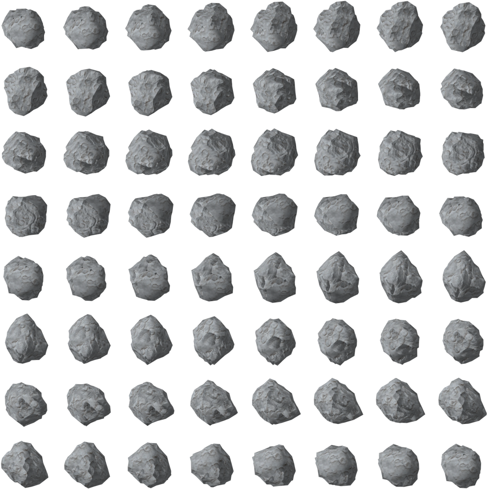 Asteroid PNG Isolated Pic