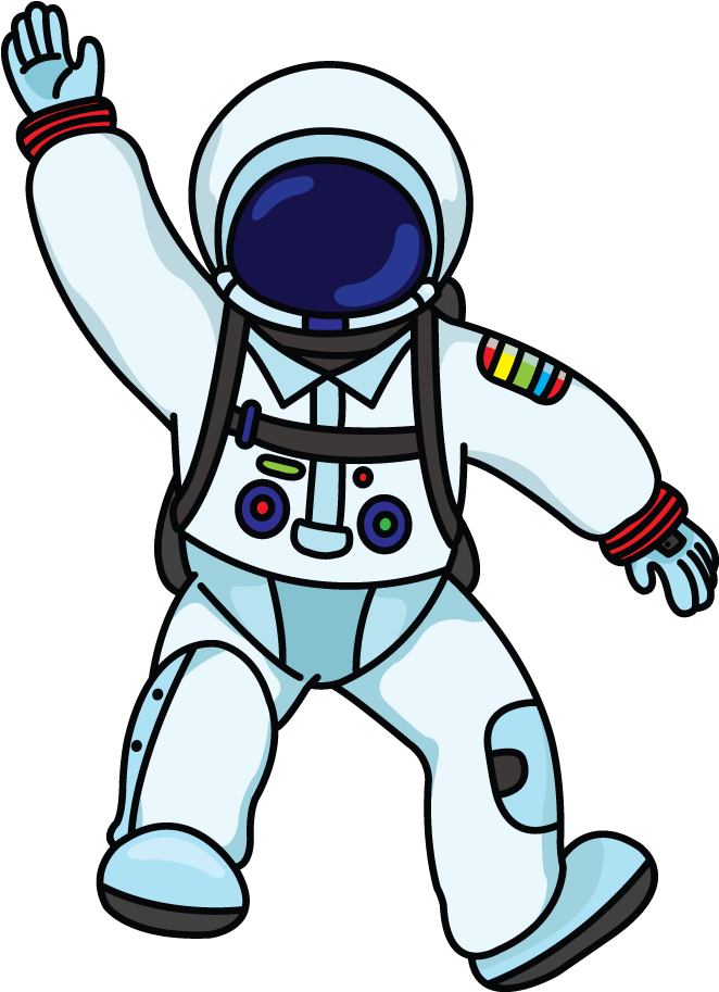 Astronaut Aesthetic Theme Download PNG Image