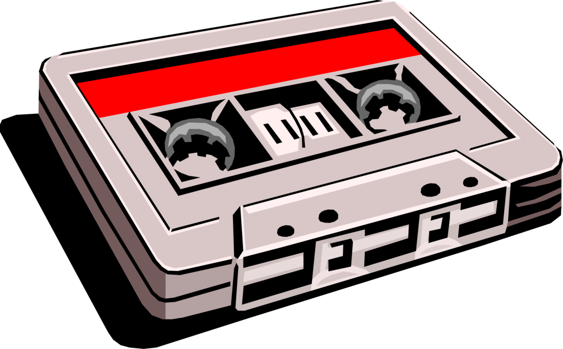 Audio Tape PNG Isolated Image