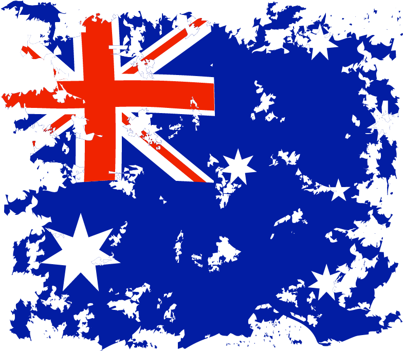 Australia Flag PNG Isolated File