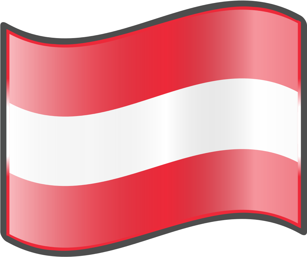Austria Flag PNG HD