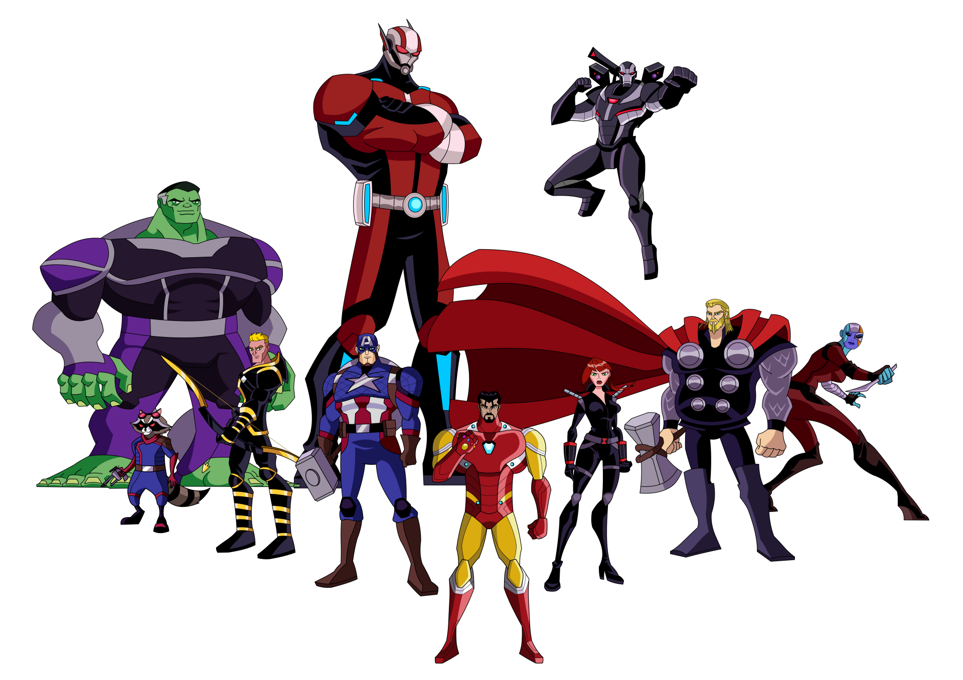 Avengers Endgame PNG Background Image