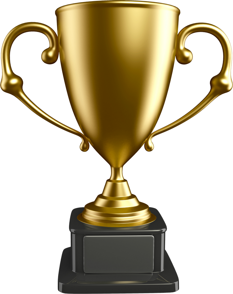 Award Cup Background Isolated PNG