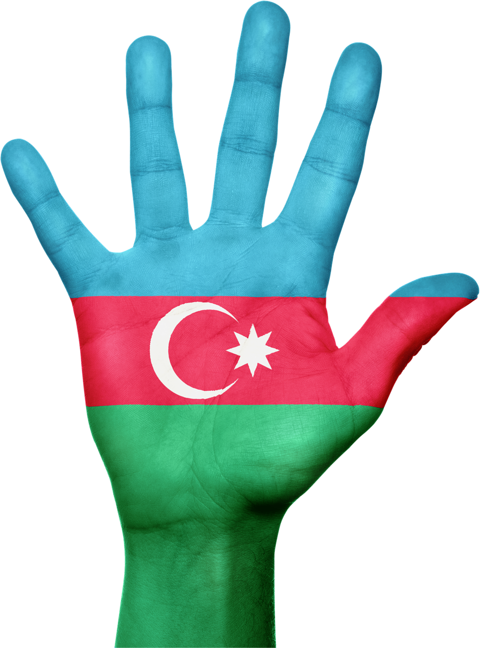 Azerbaijan Flag Download PNG Image