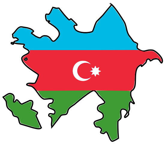 Azerbaijan Flag PNG File