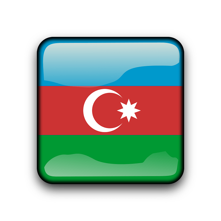 Azerbaijan Flag PNG HD