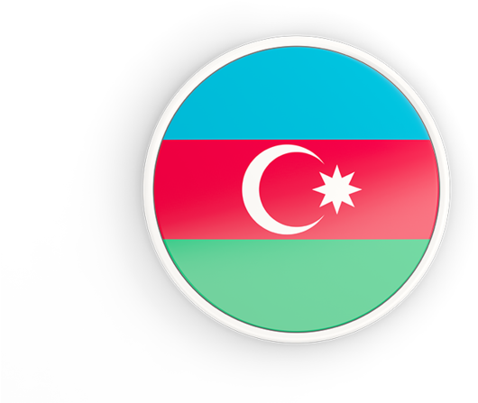Azerbaijan Flag PNG Isolated File