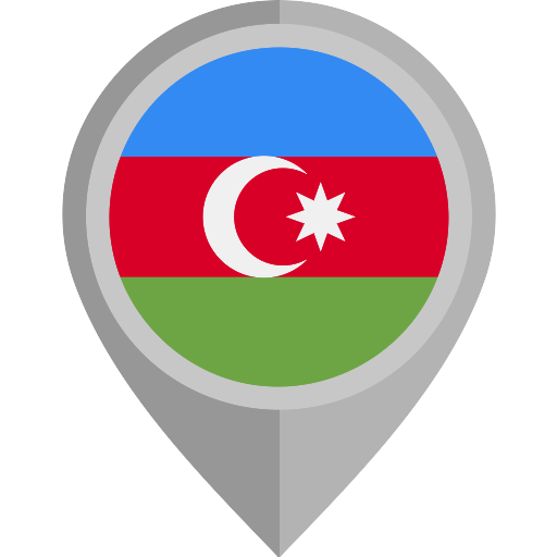Azerbaijan Flag PNG Photo
