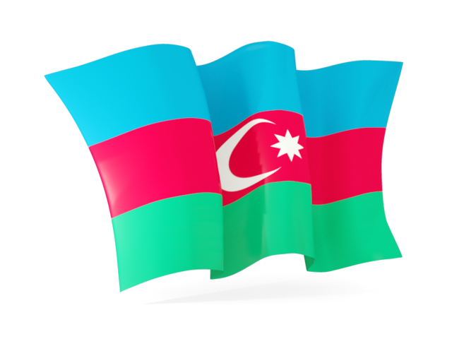 Azerbaijan Flag PNG Transparent