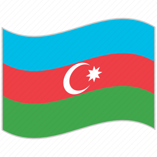 Azerbaijan Flag Transparent PNG