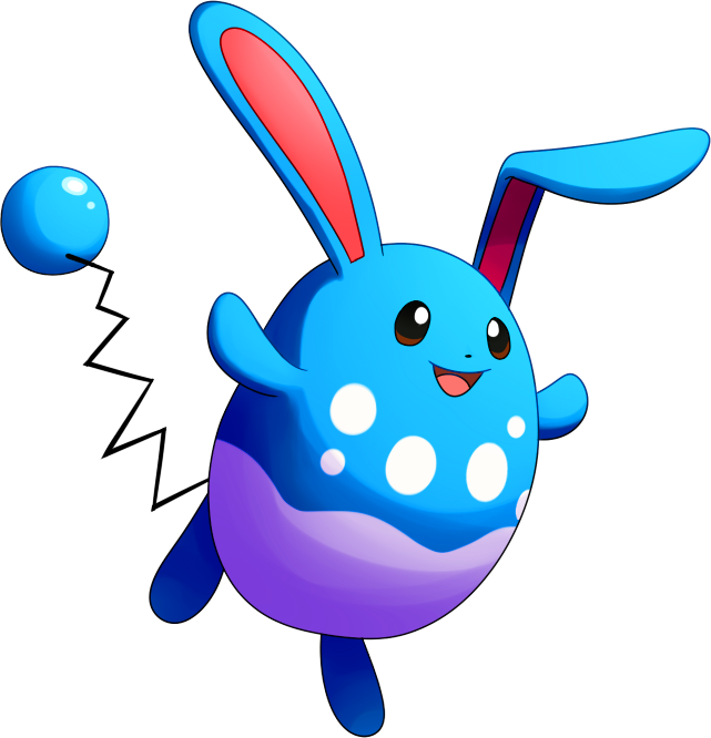 Azumarill Pokemon PNG Isolated HD Pictures