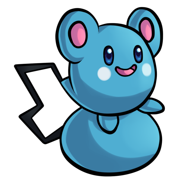 Azurill Pokemon PNG Transparent Picture