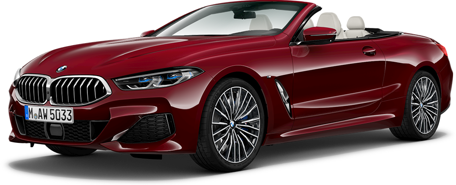 BMW 8 Series Convertible PNG File