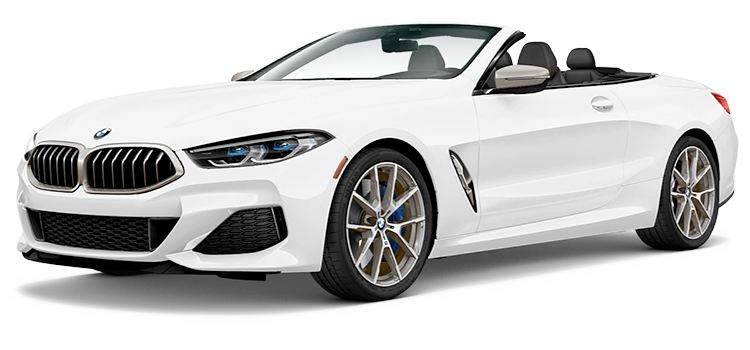 BMW 8 Series Convertible PNG HD Isolated