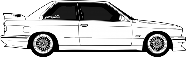 BMW E30 M3 PNG Clipart