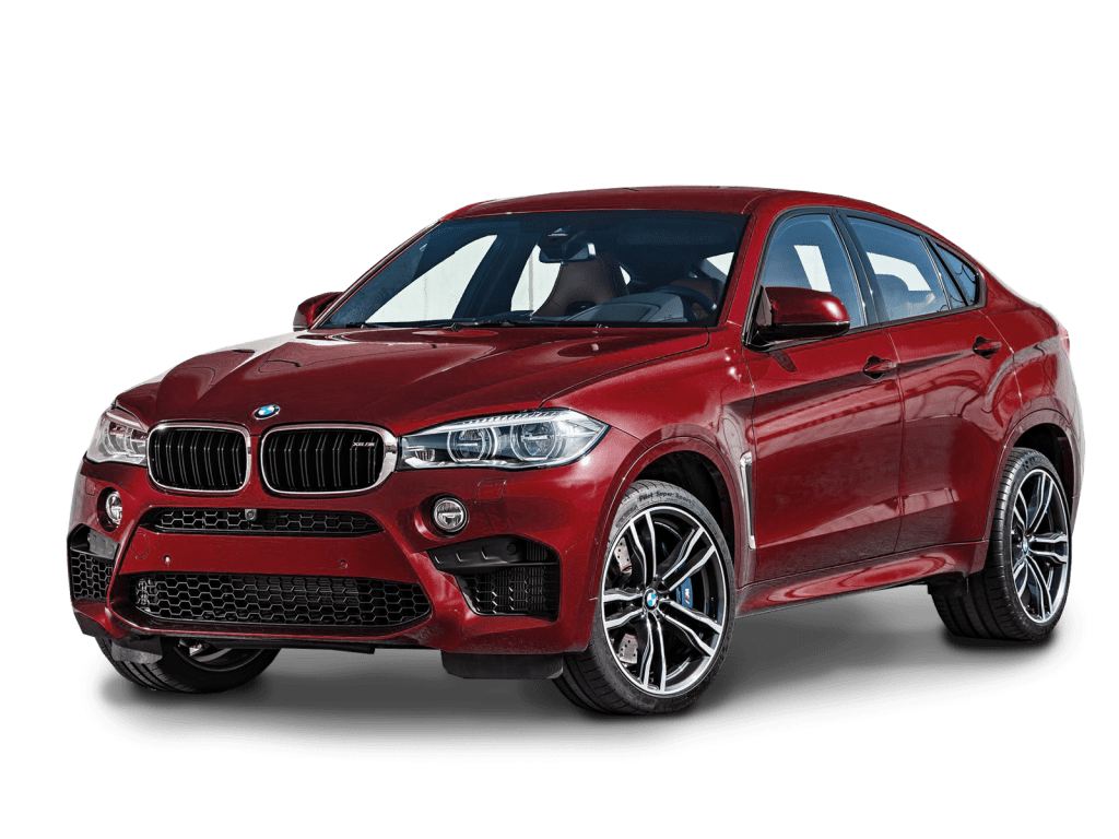 BMW X6 Red PNG HD